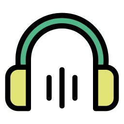 Download Free Audio Icons in PNG & SVG