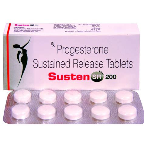 Susten SR 200 Tablet 10's Price, Uses, Side Effects, Composition ...