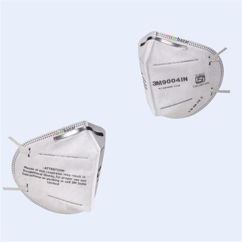 3M 9004IN Reusable Dust Pollution Protection Nose Mask