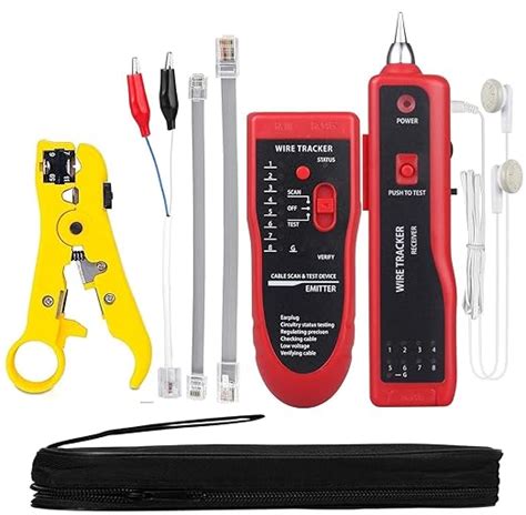 Techtest Lan Tester Rj45 Network Cable Tester Wire Tracker Tester Cable ...
