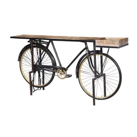 Bicycle-Themed Bar Table | Vintage Industrial Home & Café Furniture ...