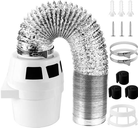 [Upgraded]Cenipar Indoor Dryer Vent Kit Filter Bucket with 4 Inch by 10 ...