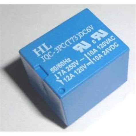 6V 7A Relay 5 PIN Sugar Cube PCB Mount – Indian Hobby Center