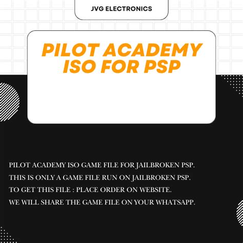 Download Pilot Academy ISO File For PSP