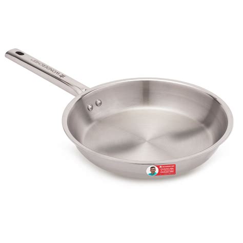 Stella Triply Stainless Steel Fry Pan | 24 cm, 1.7 Litres | Compatible