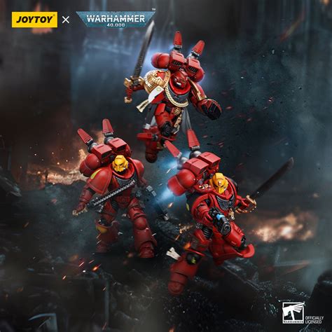 JoyToy Warhammer 40K Blood Angels Jump Pack Intercessors – David Toys