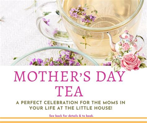 Mothers Day Tea at The Little House, 247 Lexington Street, 40383 ...