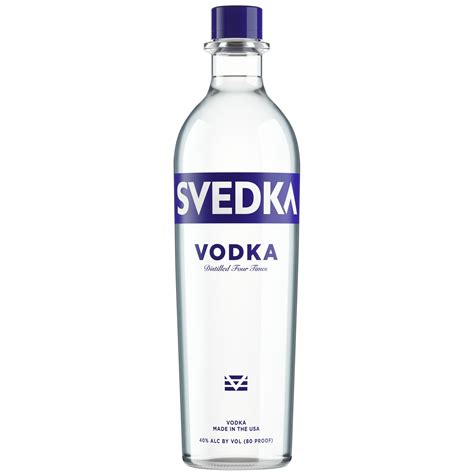 SVEDKA Vodka, 750 ml Bottle,40% ABV - Walmart Business Supplies