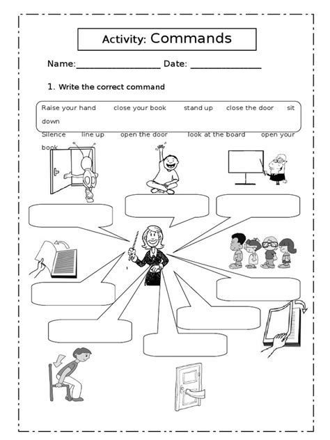 Image result for Command Tasks Exercises Examples