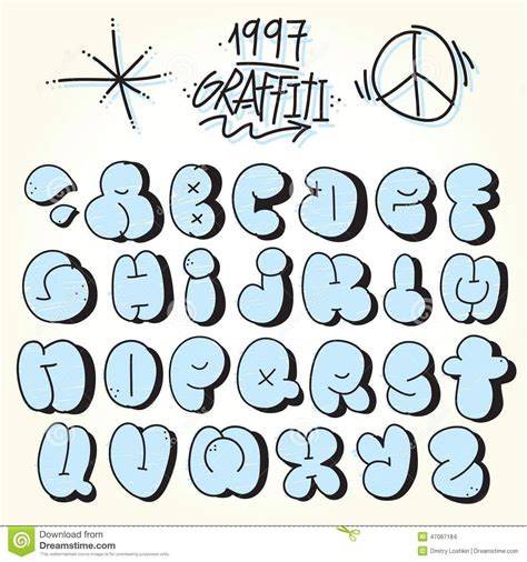 bubble font style
