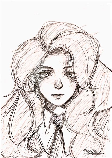 ArtStation - Semi realistic girl