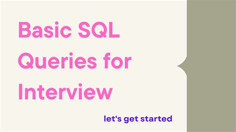 Image result for SQL Questions for Experienced