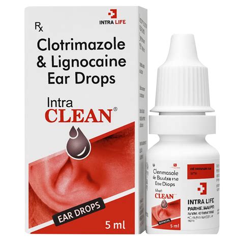 Buy Intra Clean Ear Drops 5 ml online | Uses, Side Effects, Price and ...
