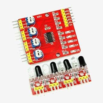 SHOKITECH 4 IR Sensor Array Module : Amazon.in: Industrial & Scientific