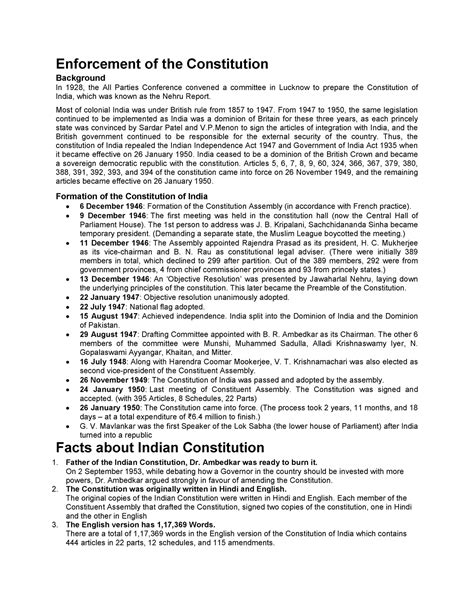 Unit 1 coi - Enforcement of the Constitution Background In 1928, the ...