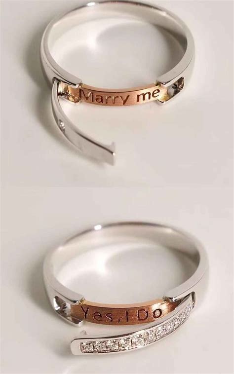 Hidden Message Couple Rings – Hira Jewellery