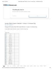 +Eureka Math Grade 5 Modules 12 Answers 的图像结果