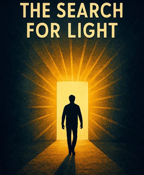 “The search for light is the true journey of every life ...