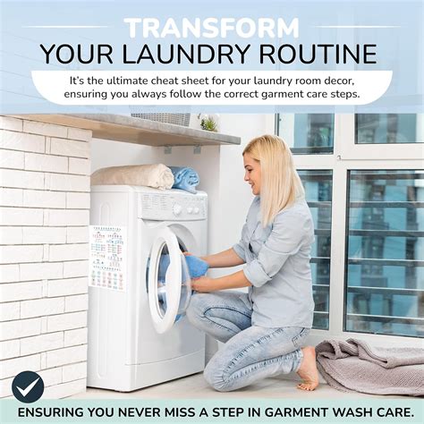 Sunsella Laundry Symbol Guide Magnet with Symbols Care India | Ubuy