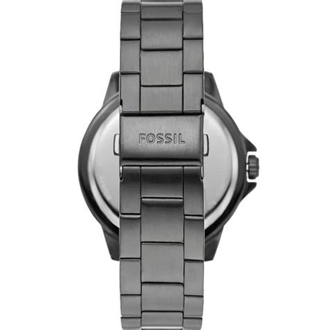 Fossil Lux Luther Black Dial Men 45mm