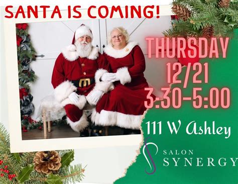 Santa is coming!!, Salon Synergy of Siloam Springs, 21 December 2023 ...