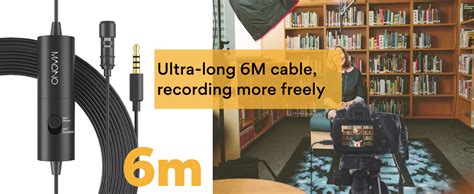 MAONO AU-100 Collar Auxiliary Mic for YouTube, Mobile Phone, Camera ...