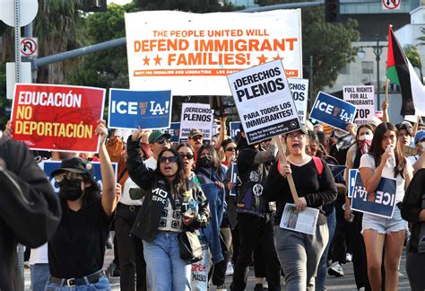 Clashes resume in Los Angeles as immigration enforcement draws new protests