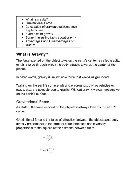 Gravity Explained 的图像结果