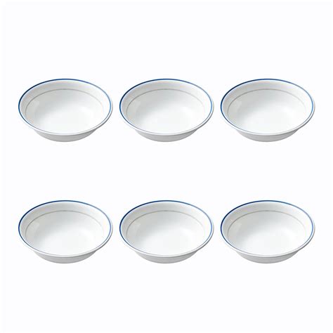 Buy CORELLE Livingware Double Ring 296 ml Dessert Bowl, Lightweight ...