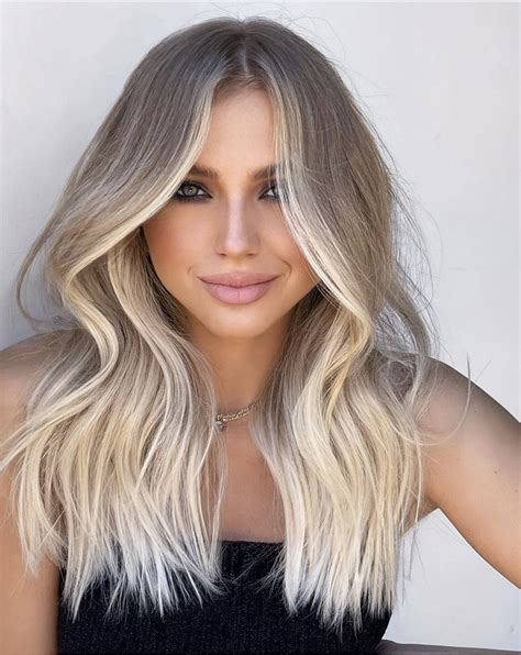 Pin by KATE🖤 on 0MBRE / BALAYAGE | Ash blonde hair colour, Blonde hair ...