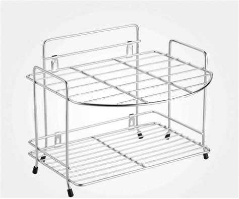 Buy Stainless Steel Double Layer Wall Mount Filter Stand and Glass Rack ...