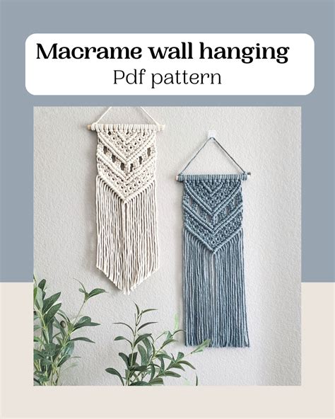 Image result for Macrame Wall Hanging Patterns Beginners Using 6Mm Cord