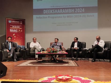 Commencement ceremony held for first year students taking admission in ...