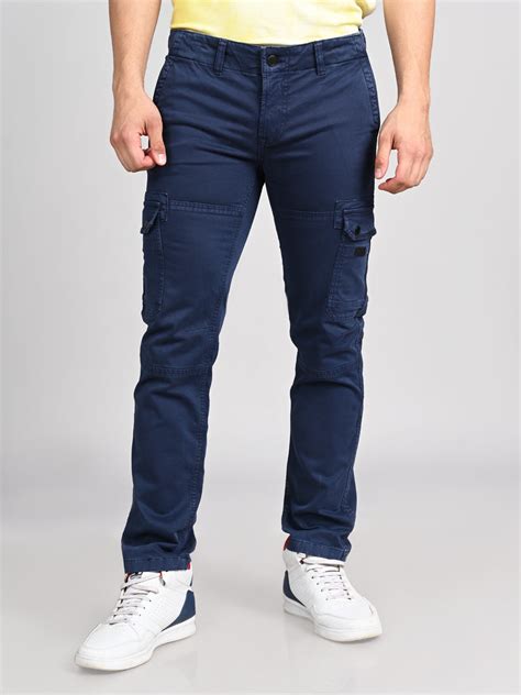 Killer Men Navy Solid Cargo – Killer Jeans