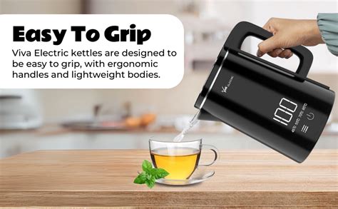 Viva Electric- iTouch Electric Kettle | 1.8 Litre Capacity | Digital 4 ...