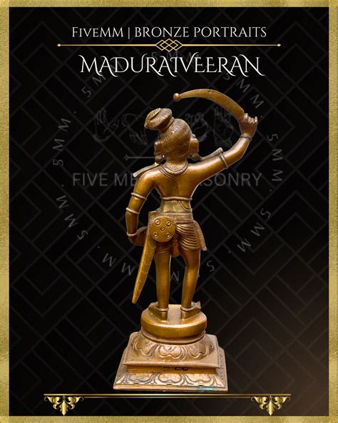 Madurai Veeran - 10" |Buy Bronze Panchaloha Statue – Five Metal Masonry