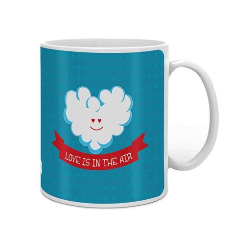 Smiling Cloud Blue Coffee Mug – Indigifts
