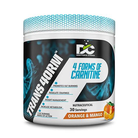 Buy DC DOCTORS CHOICE TRANSFORM |4 Forms of CARNITINE 1000mg Blend|CLA ...