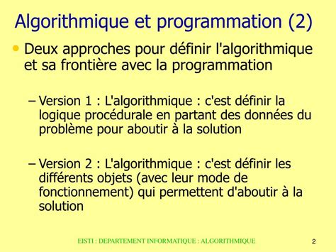 Algorithmique Et Programmation ENC 的图像结果