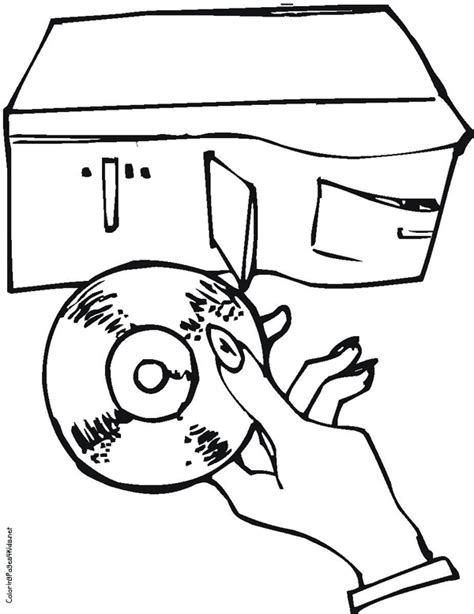 Computer Parts Coloring Pages 的图像结果