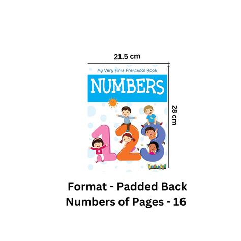 Numbers - My Very First Preschool Book - Paperbook — pegasusforkids