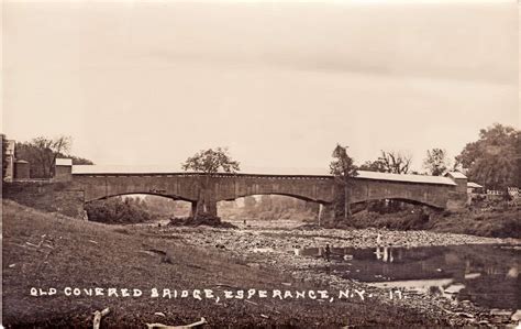 The Schoharie Creek Bridges at Esperance, NY - New York Almanack