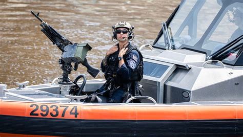 RNC Milwaukee River security, heavily armed boats patrol | FOX6 Milwaukee