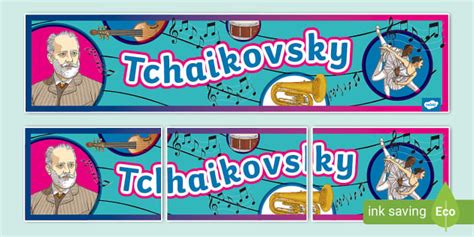 👉 Tchaikovsky Display Banner - KS2 - Music (teacher made)