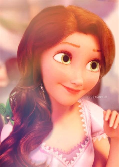 Rapunzel with longer brown hair | Disney Diverse | Pinterest | Long ...