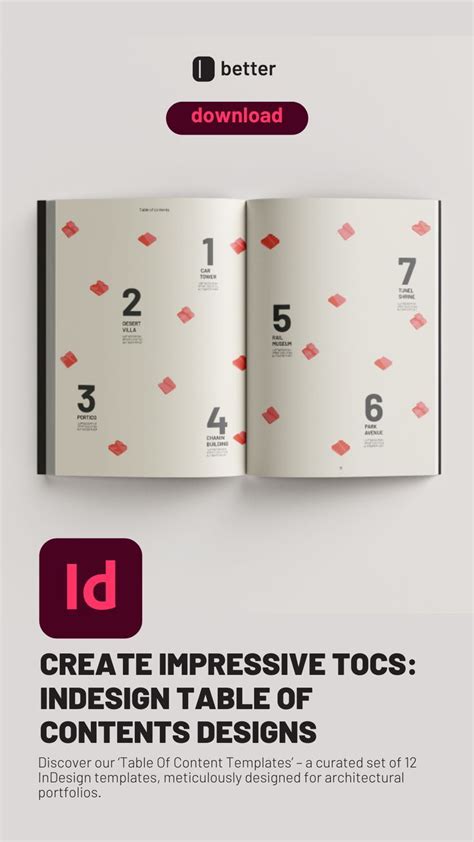 How to Make Table of Contents InDesign 的图像结果