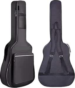 Standard Acoustic Guitar Bag, Heavy-Duty Hardshell Case for Acoustic ...
