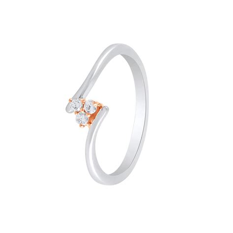 Buy Dainty Diamond and Platinum Finger Ring PRG24K57 Online at ORRA.