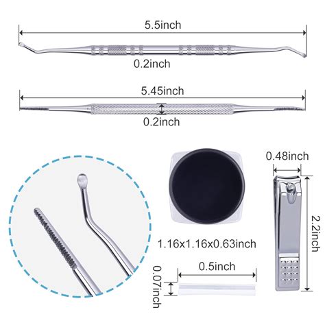 Buy PAGOW Ingrown Toenail Corrector, Ingrown Toenail Removal Kit ...