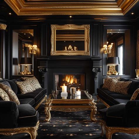 Luxury Black Living Room Ideas at Frank Hudson blog